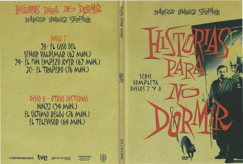 Historia Para No Dormir - Narcizo Ibañez Menta -  8dvd 0