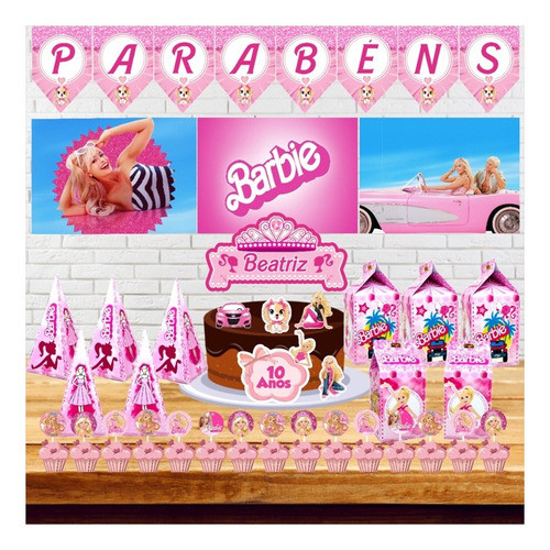 Kit Festa Só Um Bolinho - Barbie Filme 0