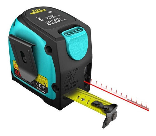 Medidor Laser Distancia 40m Cinta Metrica 5m  2 En 1 0