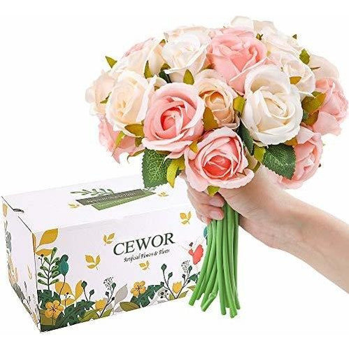 Ramo De Flores Artificiales De Seda Para El Hogar, Novia, Fi 1