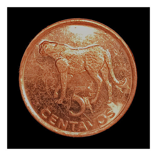 Mozambique 5 Centavos 2006 Sc Km 133 Guepardo 0