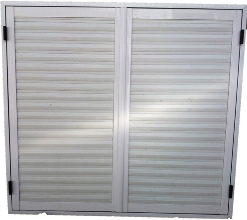 Postigon Aluminio Con Tablillas De Pvc 120 X 110 0