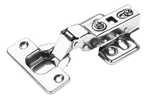 Dobradiça Curva Amortecedor Inox Porta 12 Peças 1