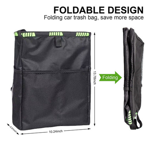 Bote De Basura Para Automvil, Bolsa De Basura Para Automvil, 1 Bote De Basura Para Automvil, Bolsa De Basura Para Automvil, 1