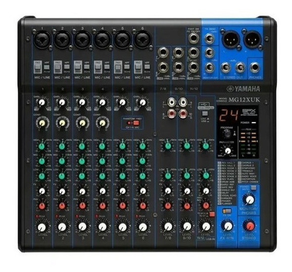 Consola Yamaha Mg 12 Xuk De Mezcla 0