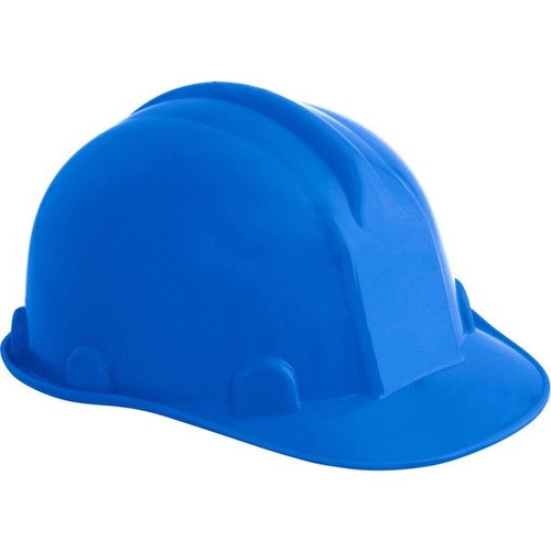 Casco Plastico Azul 0