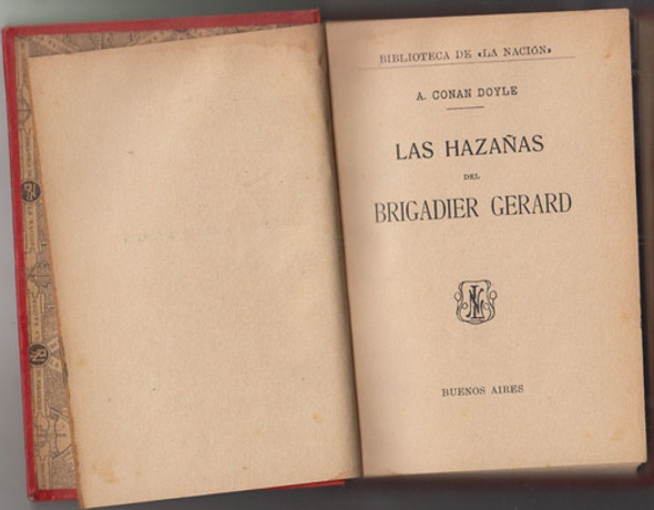 1912 Conan Doyle Hazañas Del Brigadier Gerard Tapa Dura 1 1912 Conan Doyle Hazañas Del Brigadier Gerard Tapa Dura 1