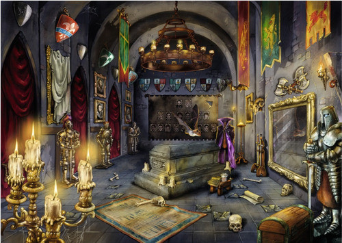 Puzzle Acertijo Castillo De Vampiro 759 Piezas-ravensburger 0