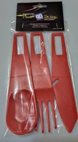 Cubiertos De Camping X Dos Set 0