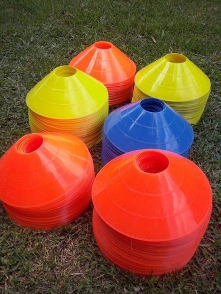 Cono Tortuga Pvc Flexible Entrenamiento Futbol X 10 Cke 1