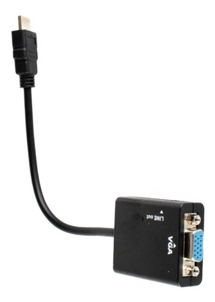 Kit 50 Mini Adaptador Conversor Hdmi Para Vga Atacado 0