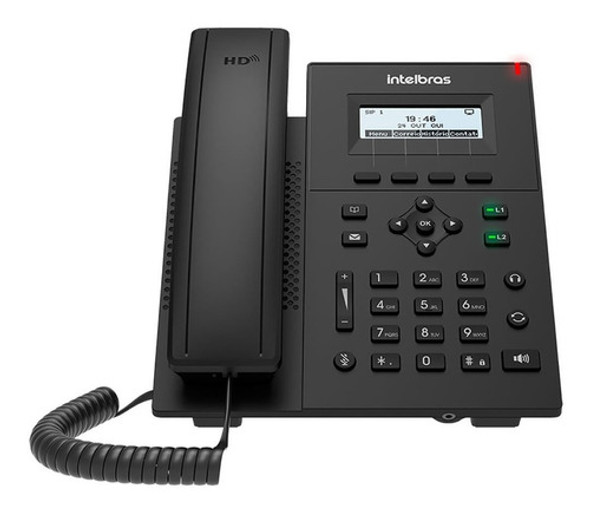Telefone Ip Voip 2 Contas Sip Poe V3501 Intelbras 0