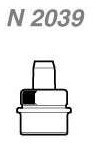 Rotula Superior Ford F1000 1993- 0