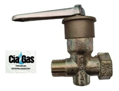 Llave Para Gas 3/4 Sin Campana Ciagas 1