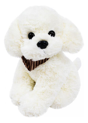Cachorro Branco 34cm - Pelúcia 0