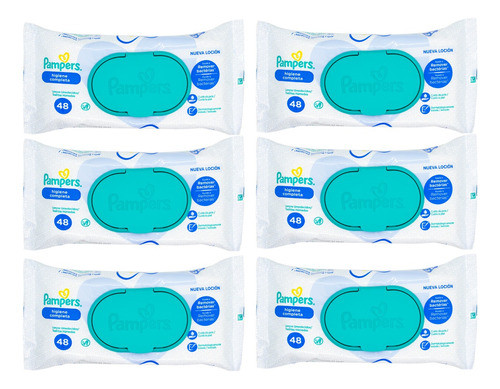Pampers Kit Higiene Completa X12 Toallitas Humedas Bebes 48u 0