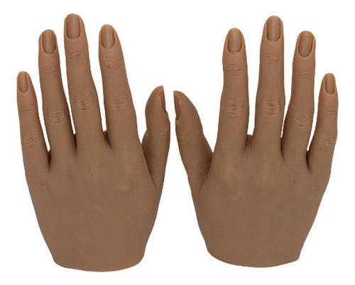 Suprimentos Para Unhas Práticas Mãos Postiças Pele Normal 0