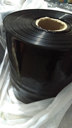 Rollo Negro Polietileno Tubo Sellable 30cm 40mic 100mts 1