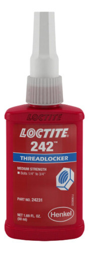 Loctite 242 50 Ml. Traba Roscas De Resistencia Media 0