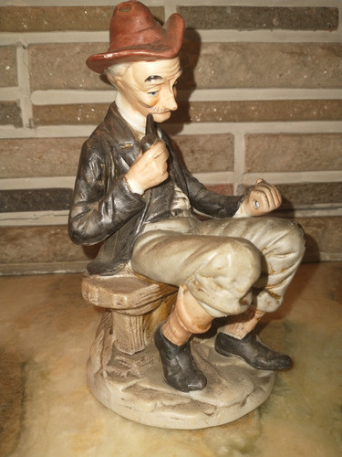 Antiguos Adornos Porcelana, Uno Con Reloj Incluido(no Anda) 1