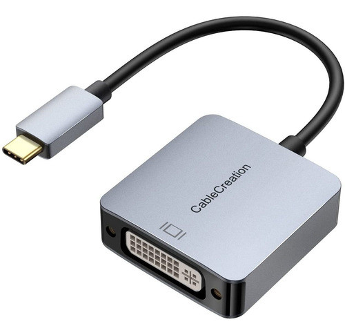 Adaptador Cablecreation Usb C A Dvi, 1080p 0