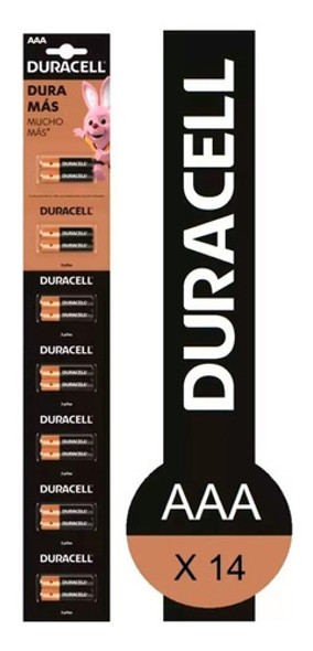 Duracell Pilas Alcalinas Aaa Blister X14 Triple A 3c 0