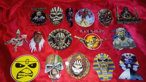 Pack De Sticker Iron Maiden 1