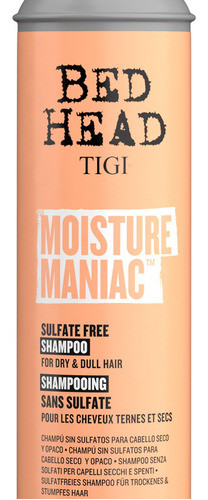Tigi Bed Head Moisture Maniac Shampoo Argan Chico 6c 1