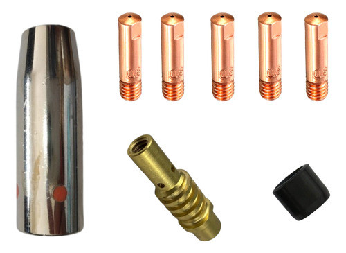 Kit - Bocal/porta Bico/05 Bicos - Tocha Mig Tme 105 (jb208) 0