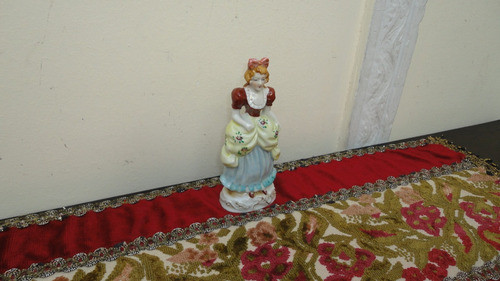 Figura Porcelana Japonesa Antigua Dama Para Vitrina Veala 1