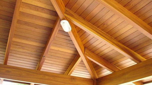 Forro De Madeira Angelim 10cm  - 1m² 1
