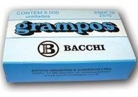 Grampo Para Granpeador Enak 23/10 Galvanizado C/ 5000 Bacchi 0