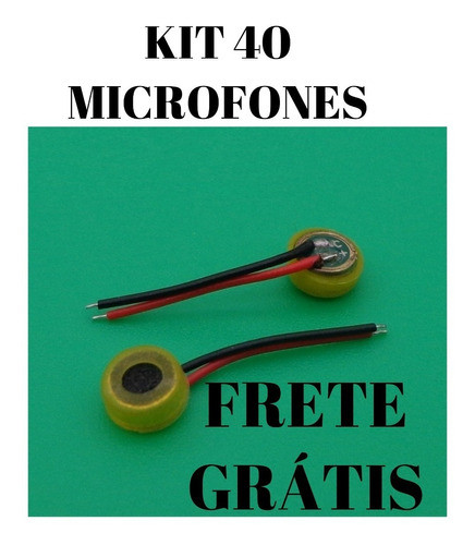 Microfone  LG A275 B220 Samsung E1086 E1263 Blu Kit 40 Unid. 0
