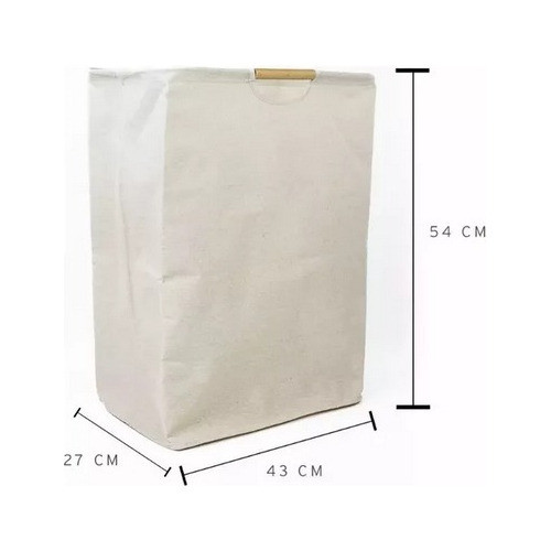 Cesto Ropa Sucia Canasto Organizador Impermeable Plegable 1