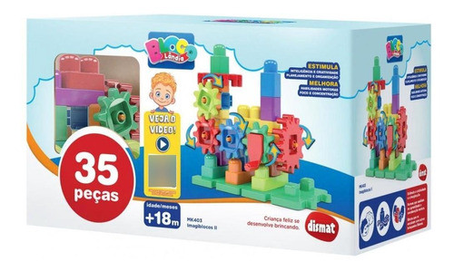 Brinquedo Para Montar Imagi Blocos Iii 35pecas 1