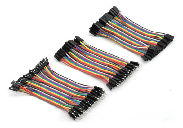 Zyamy 120pcs Dupont Linejuego Macho A Macho, Macho A Hembra, 0