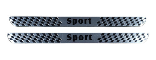 Protector Cubre Zócalos Deportivo Tuning Aluminio 0