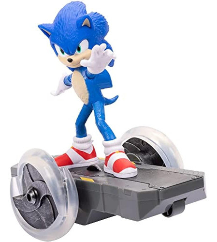 Sonic The Hedgehog Sonic 2 Película - Sonic Speed Rc Vehicle 0