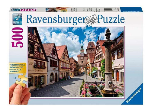 Puzzle Rothenburg 500 Piezas- Ravensburger 0