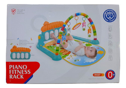 Toys Palace Gimnasio Con Manta Y Piano 0