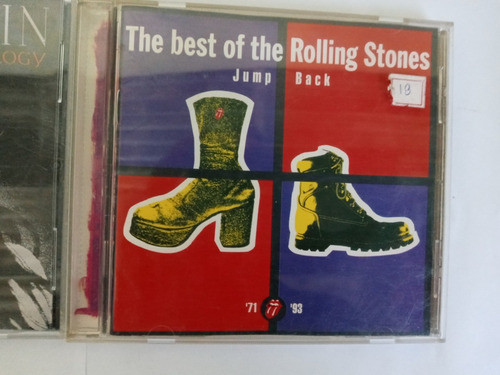 Lote 2 Cds Janis Joplin - Anthology, Rolling Stones The Best 1