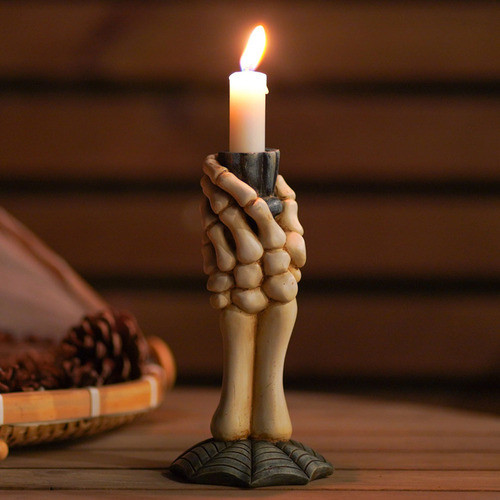 Castiçal Portátil De Halloween Decorativo Com Tema R 1