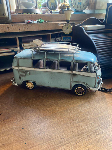 Vw Combi Chapa Decoración Auto Camioneta Retro Vintage 35 Xn 0