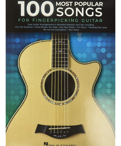100 Canciones Más Populares Para Guitarra Fingerpicking: Arr 0