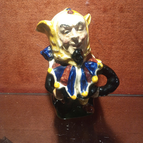 Jarra Toby Ceramica Antigua Staffordshire Personaje Pinguino 0
