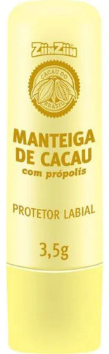 Manteiga De Cacau C/ Própolis 3,5g - Ziinziin 0