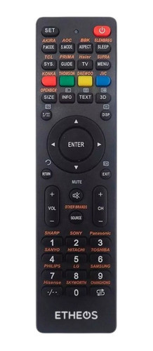 Control Remoto Universal Smart Tv Led Lcd Netflix Youtube 0