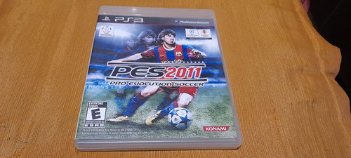 Juego Ps3 Pro Evolution Soccer 2011, Pes 2011, Físico Usado 0