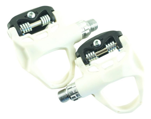 Pedales Wellgo R168  Rosca 9/16 Blanco Ruta Ciclis 0