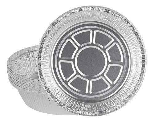 Jetfoil 9 Pulgadas Redondas Desechables Papel De Aluminio Co 1